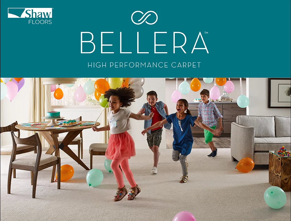 Bellera banner from the Floor Store and Design in Columbia